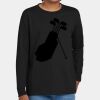 Youth Heavy Cotton 100% Cotton Long Sleeve T Shirt Thumbnail