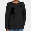 Youth Heavy Cotton 100% Cotton Long Sleeve T Shirt Thumbnail