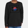 Youth Heavy Cotton 100% Cotton Long Sleeve T Shirt Thumbnail
