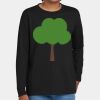 Youth Heavy Cotton 100% Cotton Long Sleeve T Shirt Thumbnail