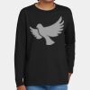 Youth Heavy Cotton 100% Cotton Long Sleeve T Shirt Thumbnail