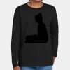 Youth Heavy Cotton 100% Cotton Long Sleeve T Shirt Thumbnail