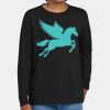 Youth Heavy Cotton 100% Cotton Long Sleeve T Shirt Thumbnail