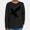 Youth Heavy Cotton 100% Cotton Long Sleeve T Shirt Thumbnail