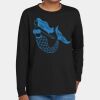 Youth Heavy Cotton 100% Cotton Long Sleeve T Shirt Thumbnail