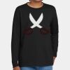 Youth Heavy Cotton 100% Cotton Long Sleeve T Shirt Thumbnail