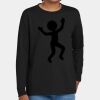 Youth Heavy Cotton 100% Cotton Long Sleeve T Shirt Thumbnail