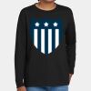 Youth Heavy Cotton 100% Cotton Long Sleeve T Shirt Thumbnail