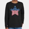 Youth Heavy Cotton 100% Cotton Long Sleeve T Shirt Thumbnail