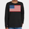 Youth Heavy Cotton 100% Cotton Long Sleeve T Shirt Thumbnail
