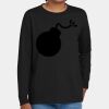Youth Heavy Cotton 100% Cotton Long Sleeve T Shirt Thumbnail