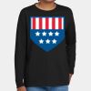 Youth Heavy Cotton 100% Cotton Long Sleeve T Shirt Thumbnail
