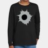 Youth Heavy Cotton 100% Cotton Long Sleeve T Shirt Thumbnail