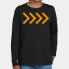 Youth Heavy Cotton 100% Cotton Long Sleeve T Shirt Thumbnail