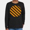 Youth Heavy Cotton 100% Cotton Long Sleeve T Shirt Thumbnail