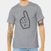 Unisex Heather CVC Short Sleeve Tee Thumbnail
