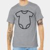 Unisex Heather CVC Short Sleeve Tee Thumbnail