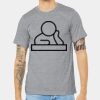 Unisex Heather CVC Short Sleeve Tee Thumbnail