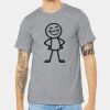 Unisex Heather CVC Short Sleeve Tee Thumbnail