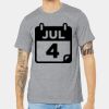 Unisex Heather CVC Short Sleeve Tee Thumbnail