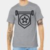 Unisex Heather CVC Short Sleeve Tee Thumbnail
